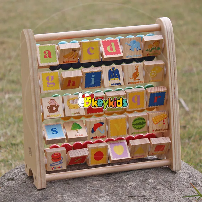 Оптовая продажа 2018, Обучающие деревянные Абаки для детей, математическая игрушка, деревянные Абаки для детей, лучший дизайн, деревянные Абаки для детей W12A030