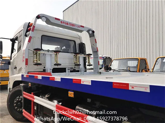 8 Ton Left and Right Hand Drive Slide Bed Wrecker Tilt Tray Tow Truck for Sale
