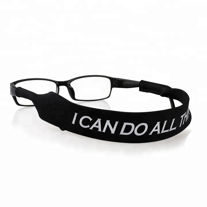 Logo Customize Sunglasses Cord New Style Fashion Sports Neoprene Float Glasses Strap