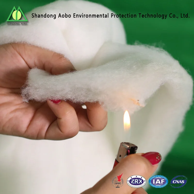 Fireproof Polyester Padding Flame Retardant  Polyester Fire Barrier Felt Wadding for Garments and Mattress