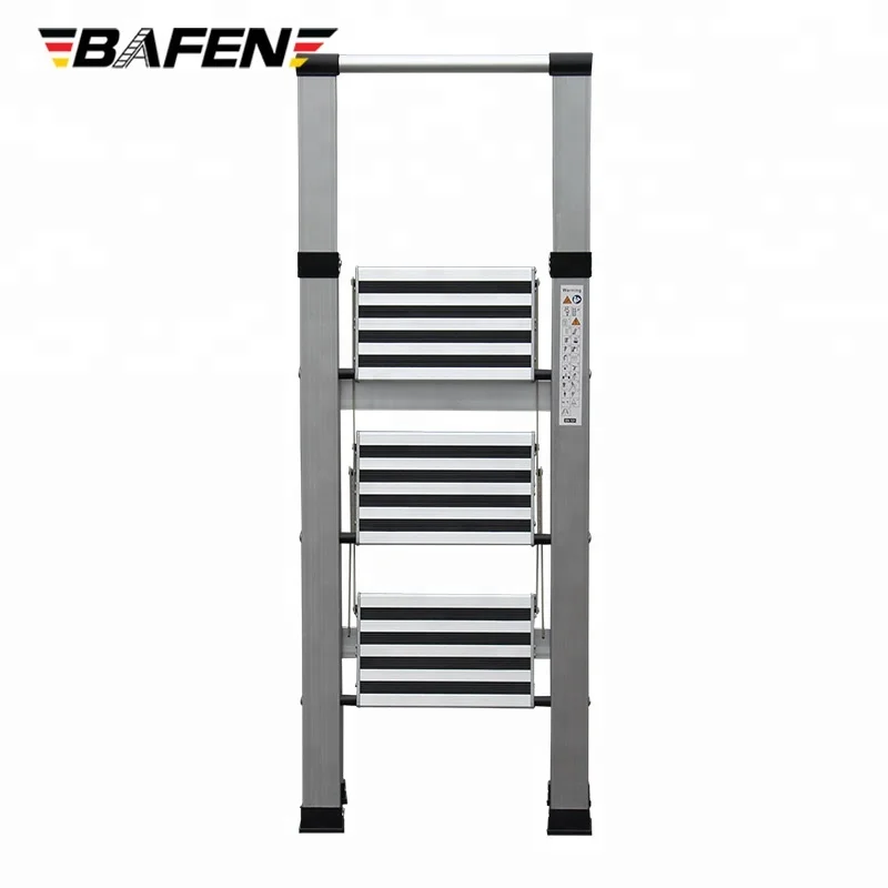 3 Section Folding Extension Agility Step Stairs with Handle
