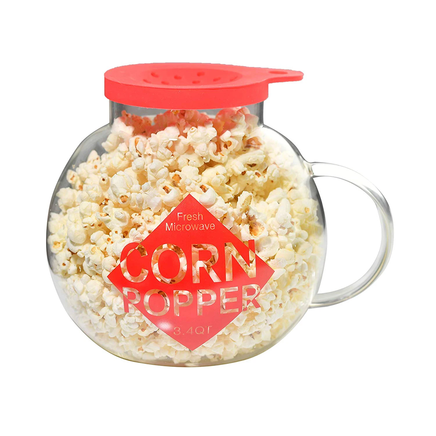 Silicone machine À Popcorn Micro-ondes Bol avec Couvercle Résistant À La