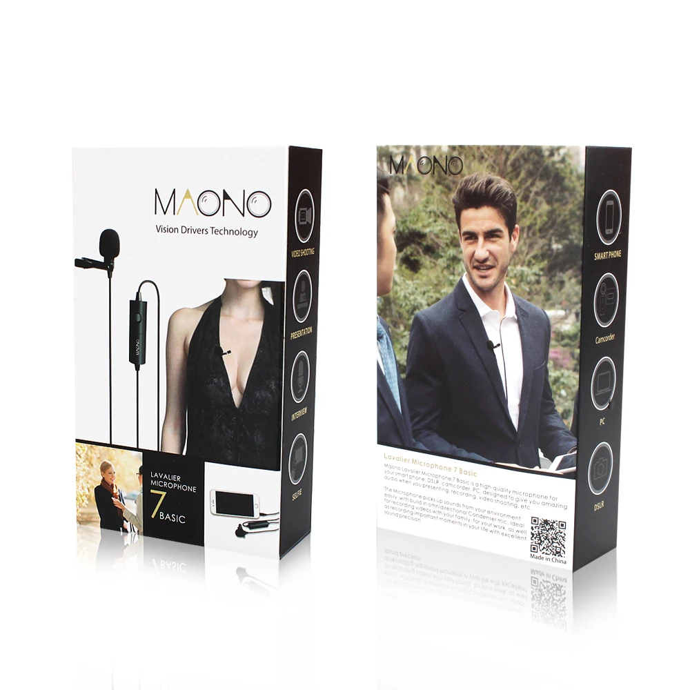 Personalized Black Smallest Hidden Camera Lavalier Microphone Buy