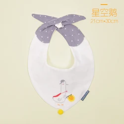 Муслин дерево хлопок можно стирать детские нагрудники хлопчатобумажных нагрудников для малышей