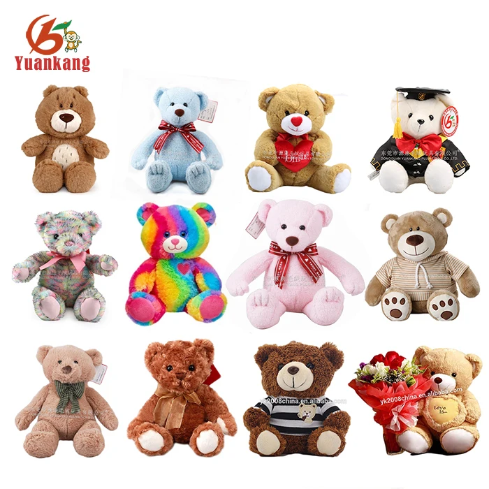 3 inch teddy bears