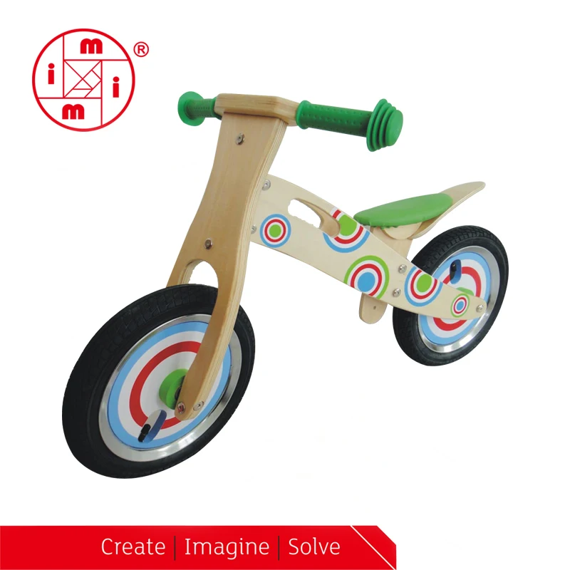 wooden bike toy