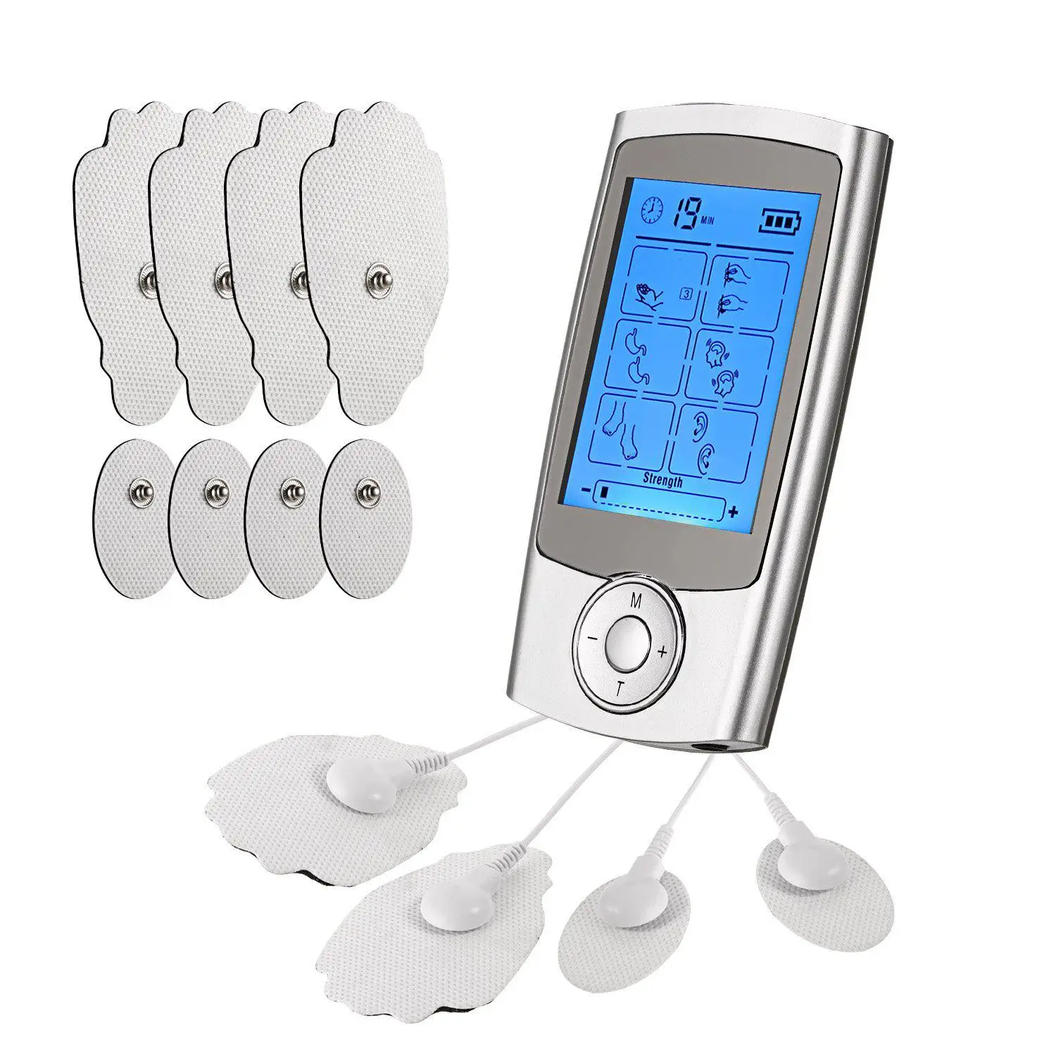 Digital Therapy Tens Unit/electrical Muscle Stimulator/electronic Pulse ...