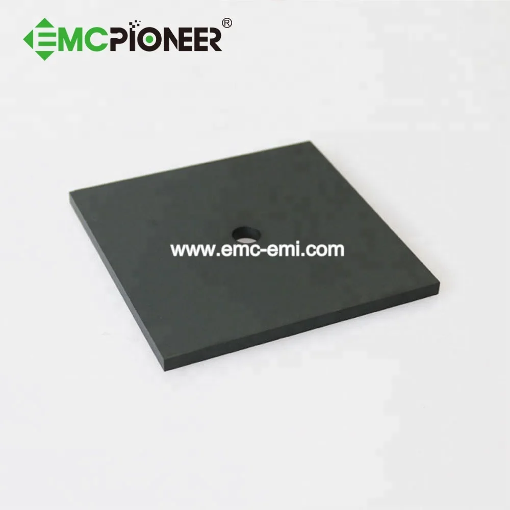 5.2mm thickness ferrite tile for EMC chamber Filters