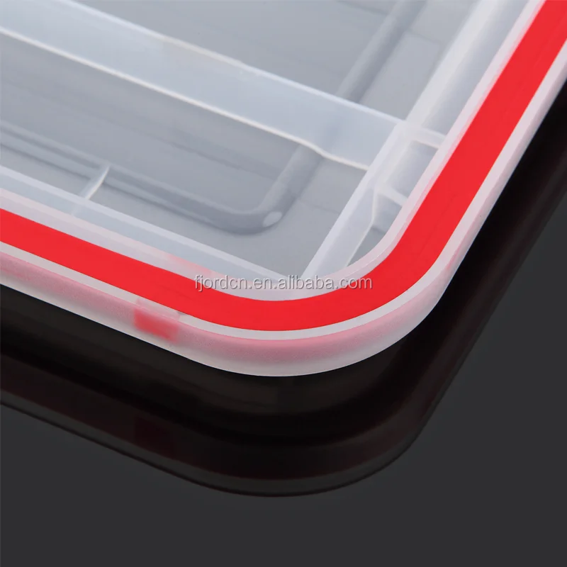 FJORD高度な防水多機能プラスチック釣りタックルボックス釣り