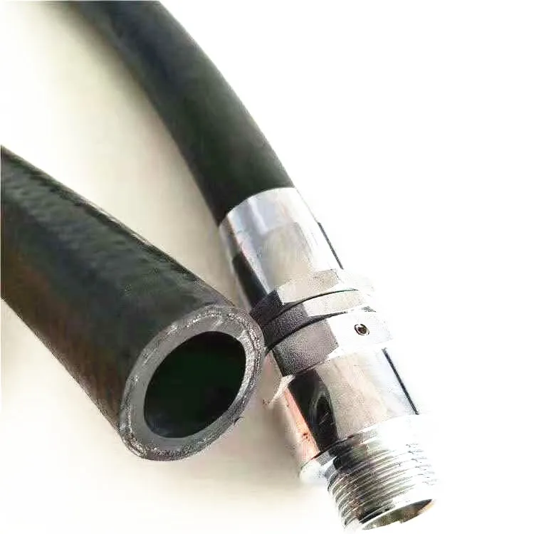 6mm 1/4" Braided Rubber Oil/Fuel Hose (300 PSI) - Per Metre - PV17657
