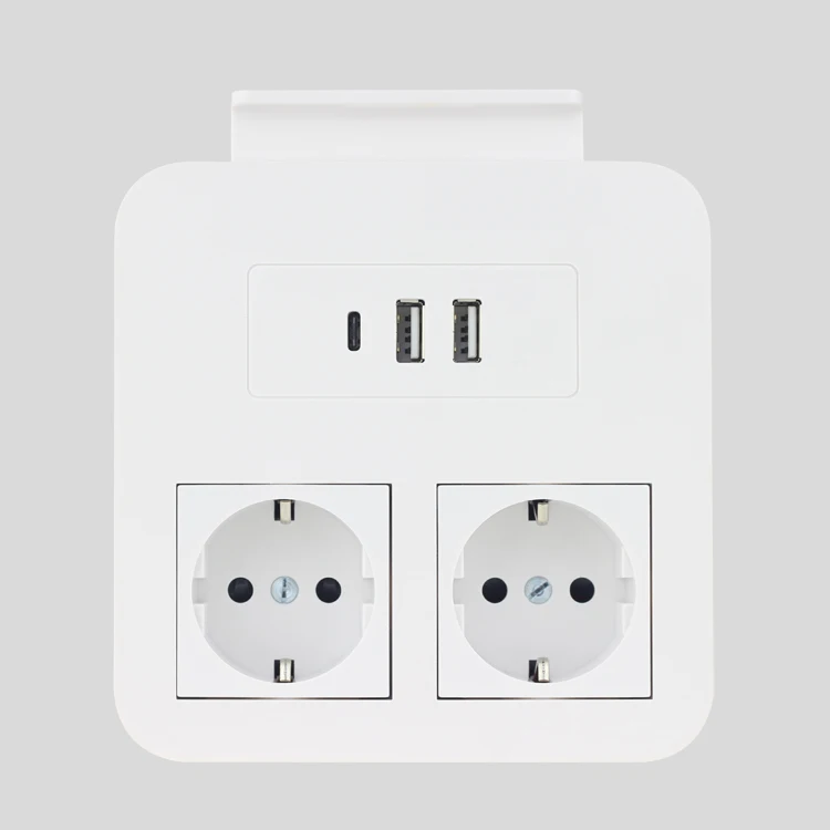 
 Быстрое зарядное устройство с 2 портами USB type-C, 2 портами на китайском/британском/европейском языках, дорожный удлинитель с usb-разъемом  2 USB type C быстрое зарядное устройство 2 китайский/Великобритания/ЕС розетка для путешествий конверсионный уд