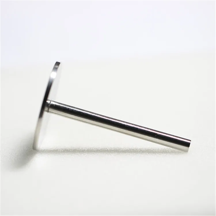 High Quality Stainless Steel Slender  Micro Motor Shafts With Flat Head for Toy Boat