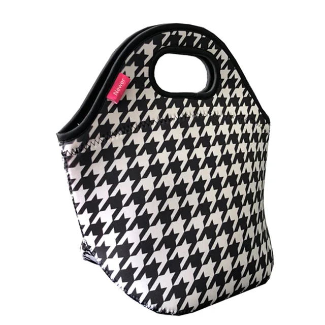 Оптовая продажа, Высококачественная водонепроницаемая изолированная неопреновая сумка-тоут для ланча с ручкой