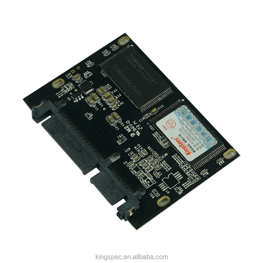 KingSpec 32gb 64GB 128GB 240GB SATA Half Slim/size Ssd Module With MLC  Flash Solid State Drive for Industrial Mother Board