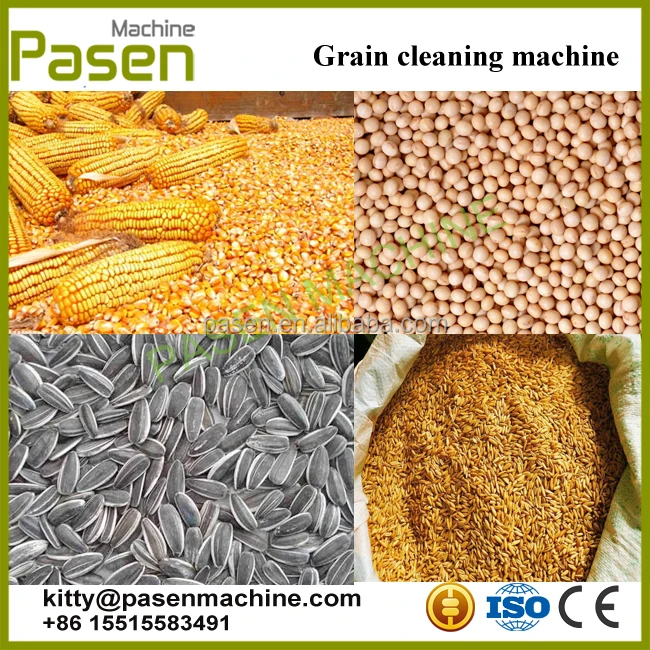 Grain Screening Machine Small Grain Cleaner Soybean Seed Cleaning Machine