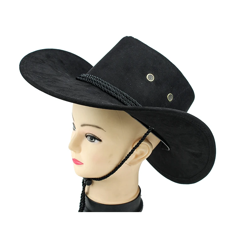 Fashion Suede Men And Women Caps Cowboy 