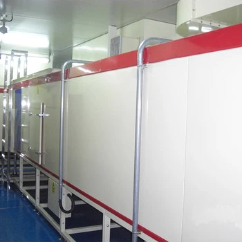 Изготовленная на заказ линия для нанесения порошкового покрытия с промышленной УФ-сушильной камерой