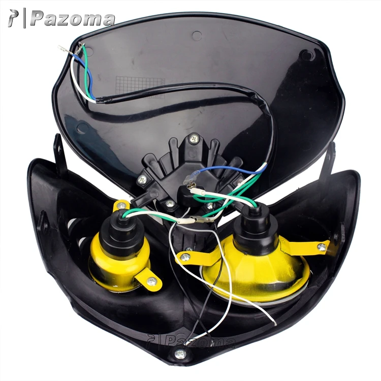 Universal Led Motorcycle Headlights Most Powerful Headlamp Motorcycle Double Headlight Bulbs for Sale