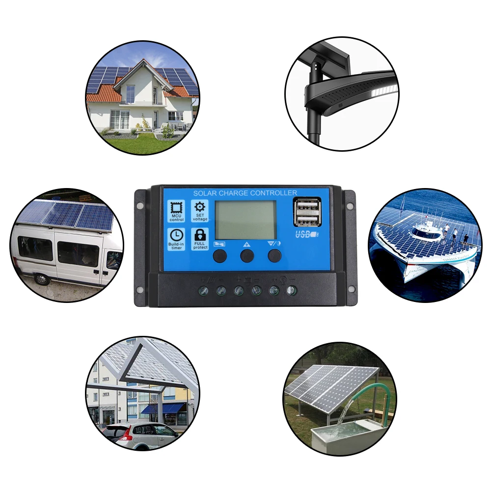 Régulateur Solaire 30A 12V/24V SODIAL – Pour Panneaux Et Batteries, Fiable Et Pas Cher !