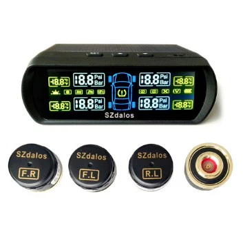 TP400 TPMS солнечный авто взимается универсальные шины Система контроля давления беспроводной внутренний