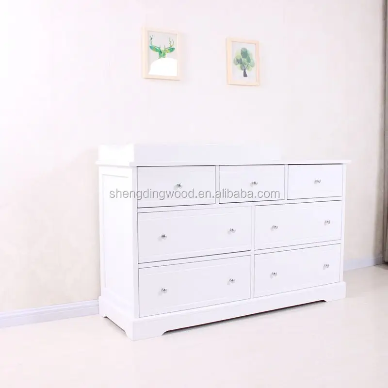 7 drawer change table