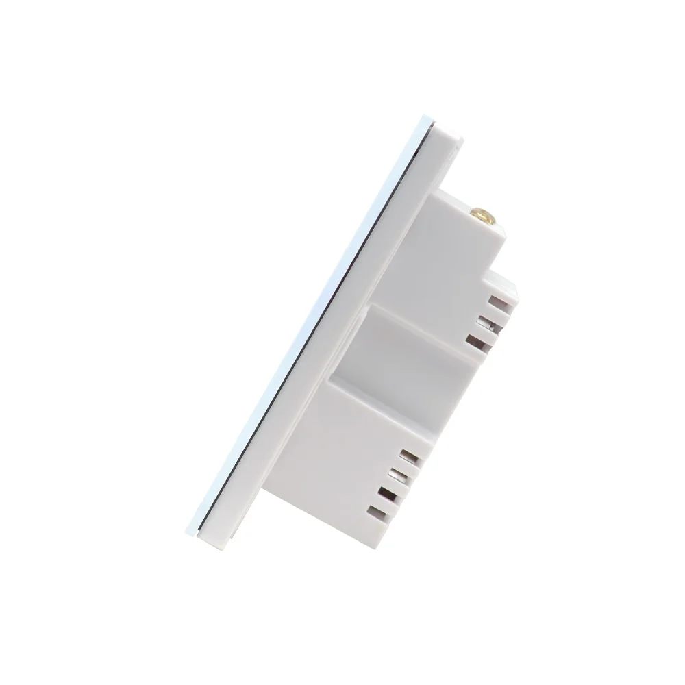SONOFF T1 UK 3C Wifi App RF Wireless Remote Control Smart Home Touch Screen 3 Gang Wall Light Glass Panel LED Backlight Switch