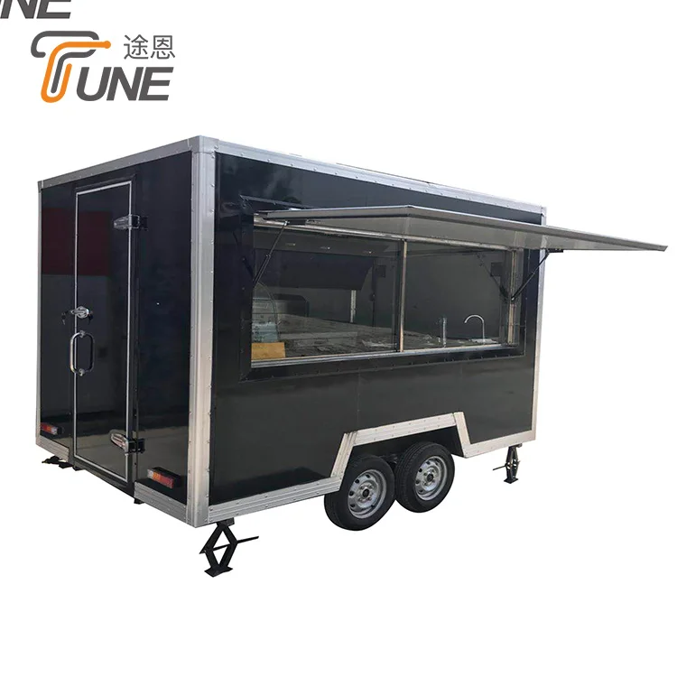 TUNE Mobile Mini Food Cart With Wheels Ice Cream Truck Food Kiosk for Sale