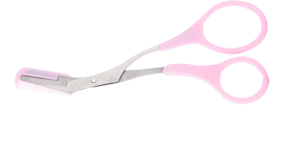 Триммер для бровей ножницы с расческой Свадебные жидкость снятия макияжа инструменты удаления волос уход за волосами шейпинг бритва триммер ресниц