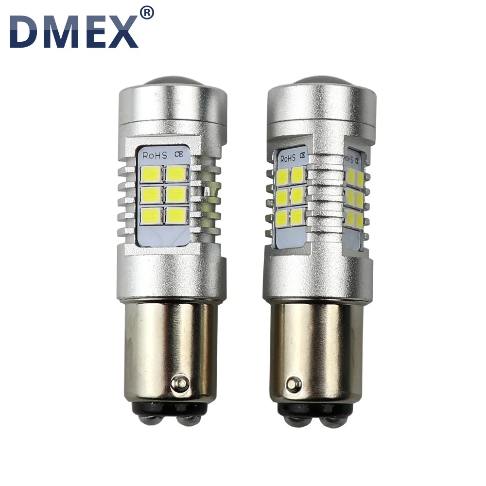 DMEX 12V 24V 21SMD 2835 LED S25 LED BAY15D BAY 15D P21/5W Car LED Bulb Brake Light Reversing Back Up Tail Light m.alibaba.com
