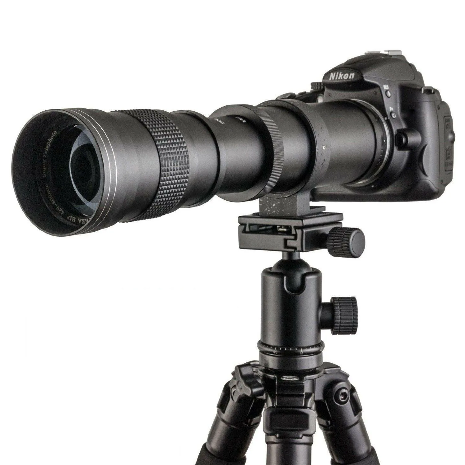 Телеобъектив 420-800 мм f/8,3 с ручным зумом для объектива цифровой камеры