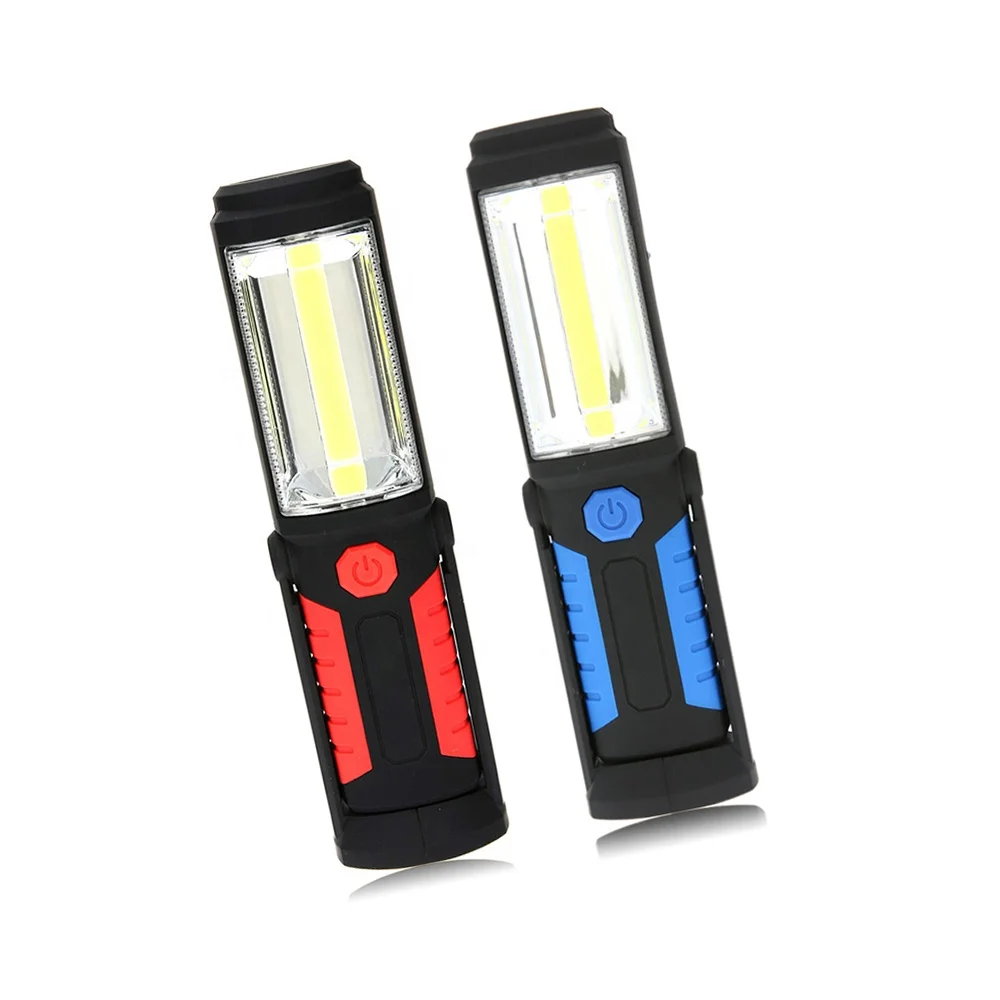 Luce Da Lavoro LED+COB Ricaricabile – Torcia Magnetica Manuale USB - Foto 3