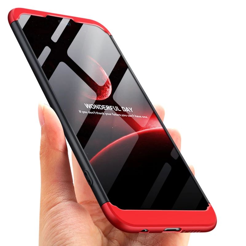 GKK Чехол для мобильного телефона сумка для Huawei P20 P30 P40 Lite Pro полная защита Жесткий ПК 3 в 1 чехол для Nova 3E 4E