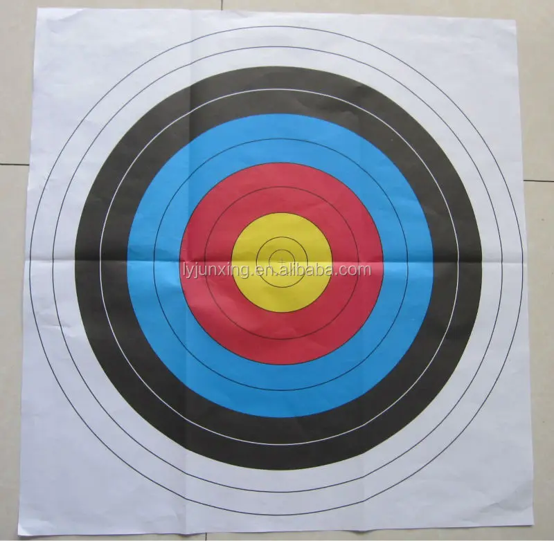 Standard 60cm Achery Target Face Buy Archery Target Face,Paper Target