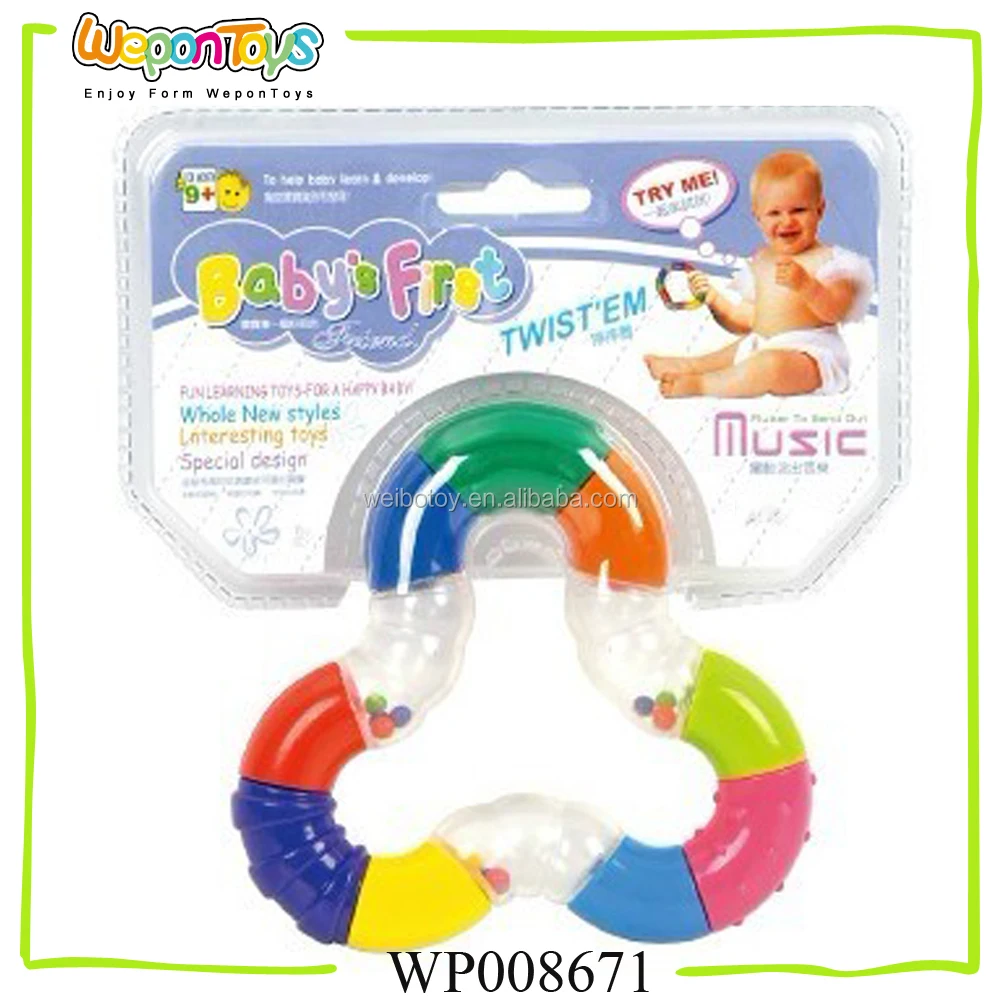 Утверждение CE 15 шт. abs материал детские зубы погремушки Игрушки для маленьких детей Детская игрушка Детские Прорезыватель