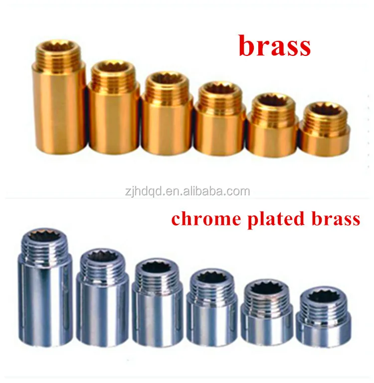 Chrome Plated Brass Extension Nipple 1 In 2 In Alibaba Com