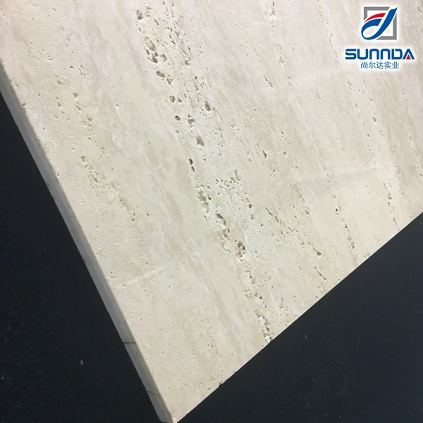 Travertine Stone Tile Mediterranean Style Matte Surface Ceramic Floor Tiles , Price Floor Ceramic Porcelain 60x60cm Tile