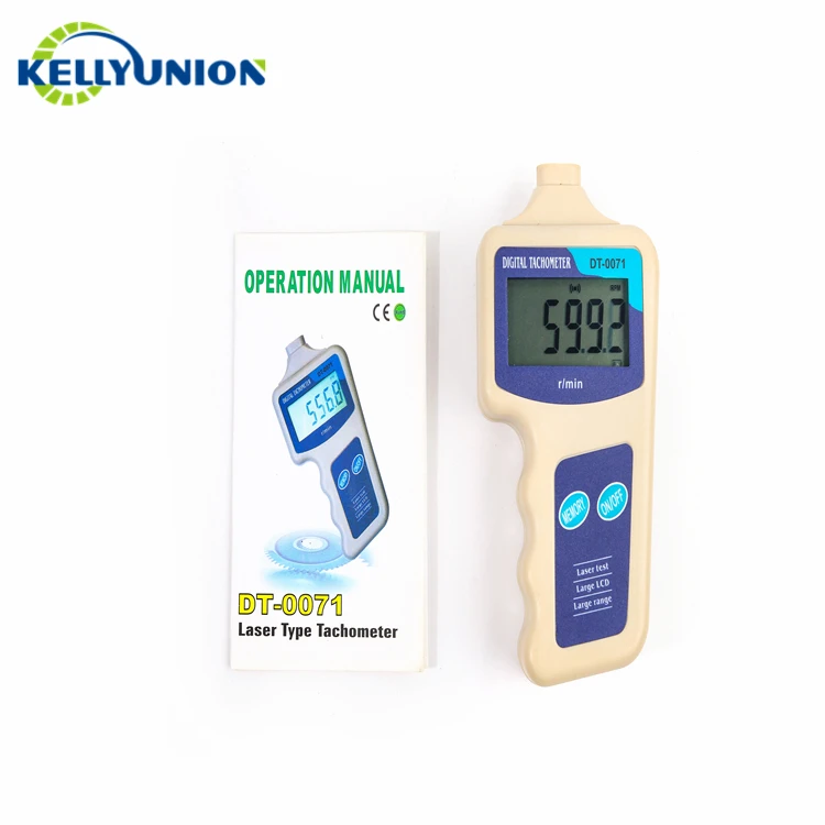 Высокоточный лазерный тахометр скорость вращения цифровой измеритель оборотов в