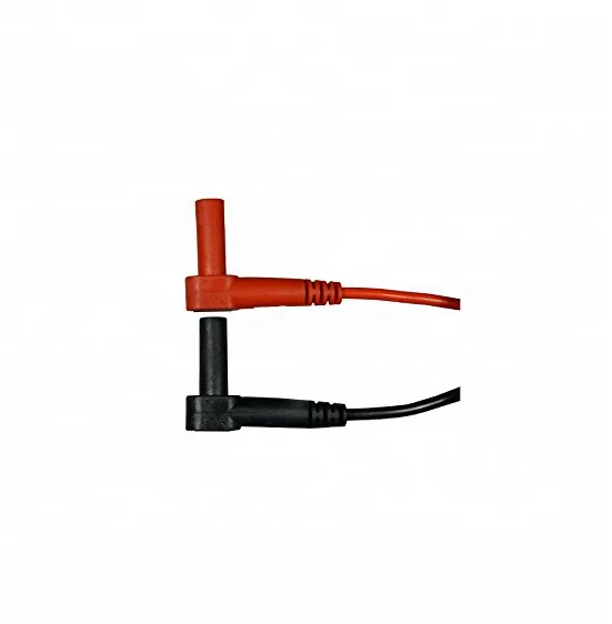 19-Inch Right Angle Test Lead with Alligator Clip Bed of Nails to Banana Plug Male Product Category Alligator Clips