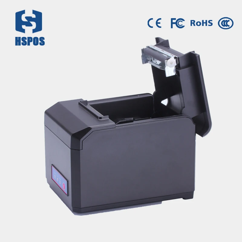 Produktbild von Thermo-Belegdrucker 80 Mm Mit Automatischer Schneidevorrichtung – USB, Seriell, Ethernet, Für POS & Kasse (EU-Stecker)