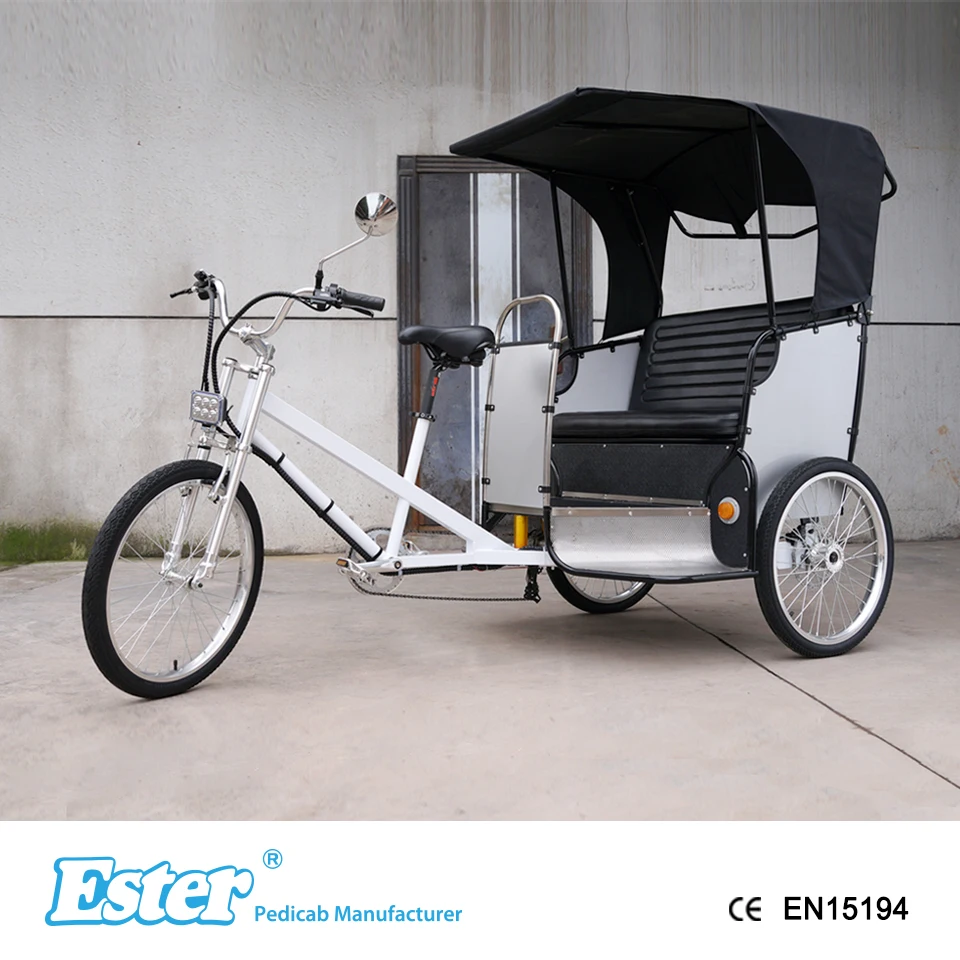乗客ESTER人力車価格/自転車-タクシー/ペディキャブ人力車、販売用の