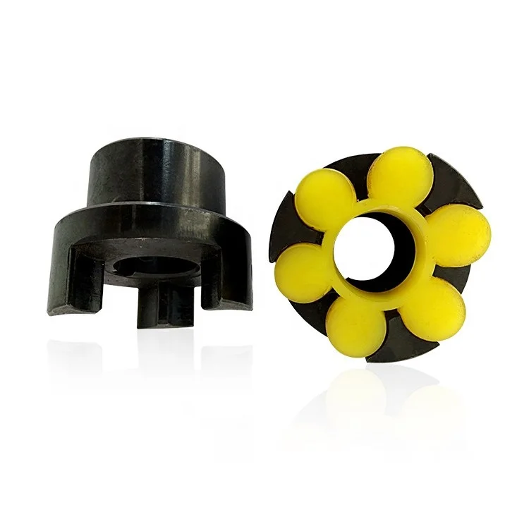 ml Elastic Rubber plum Elastic Spider Flower Jaw Flexible Coupling for Motor