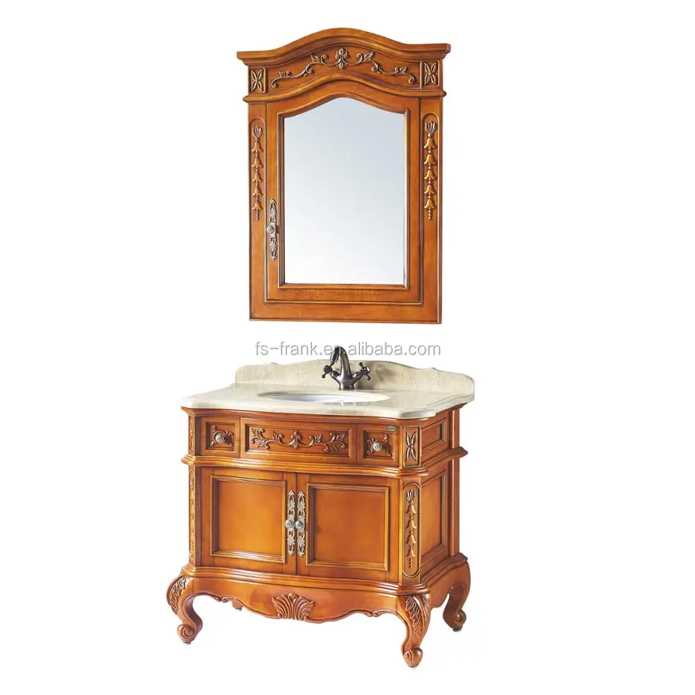 Frank Foshan German Style Bathroom Mirror Vanity Bathroom Cabinet