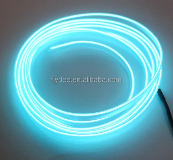 Светодиодная гибкая круглая неоновая светящаяся Электролюминесцентная проволока 3 м по низкой