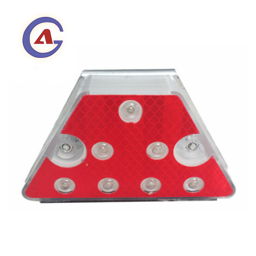 
Светодиодный пластиковый двухсторонний треугольный рефлектор-бабочка на солнечной батарее с янтарным объективом 