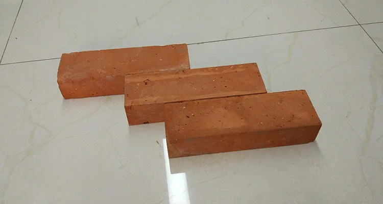 Red fire clay brick 01