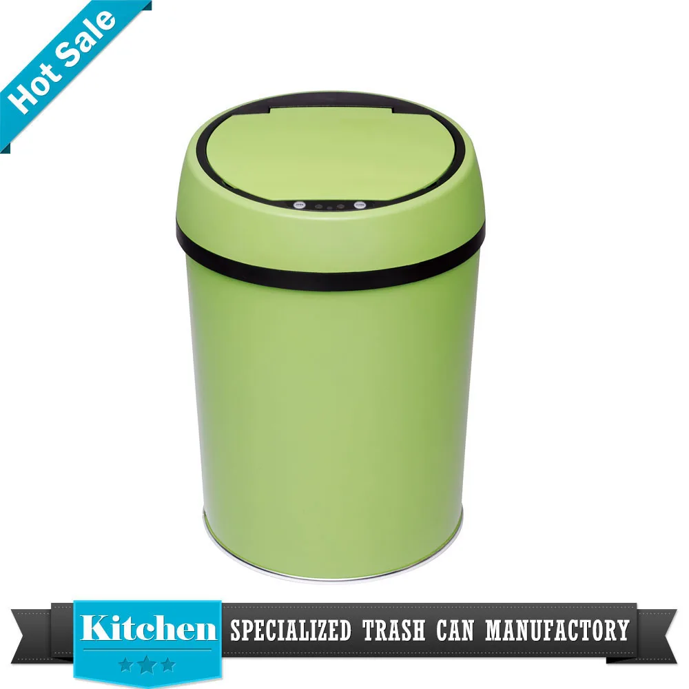 12L Sensor Automatic Dustbin Sensor Garbage Can Waste Bins Smart Trash Bin