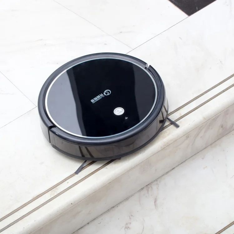 2019 новейший малошумный мощный всасывающий двухсторонний робот-пылесос с щеткой для очистки пола