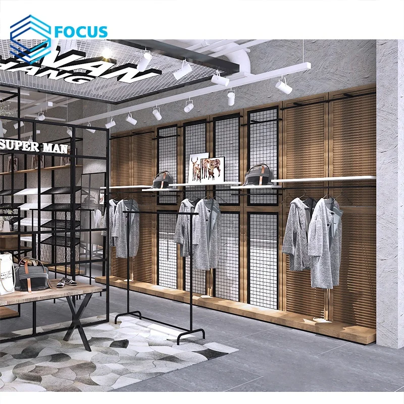 Muebles de tienda al por menor hombres ropa Interior de la tienda