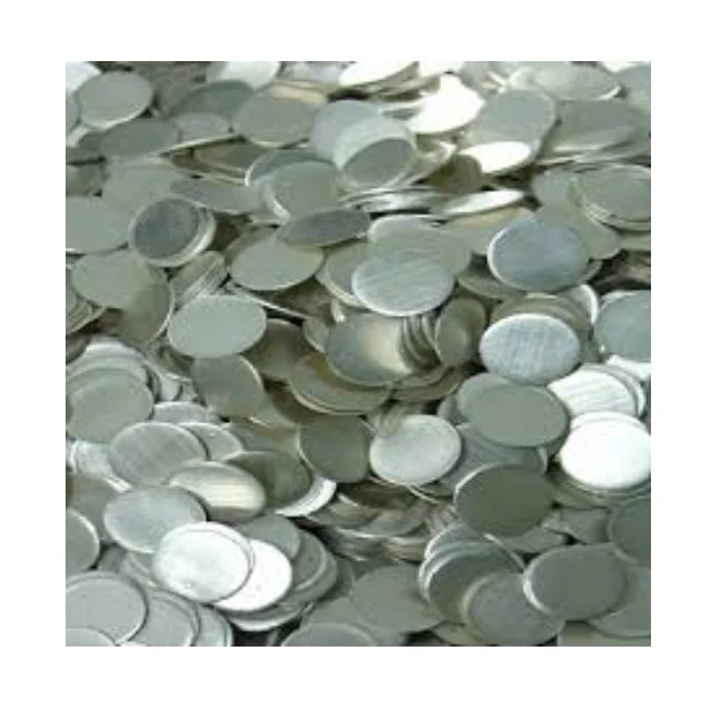 High Purity Lithium Chip/Disc for Coin Cell Material