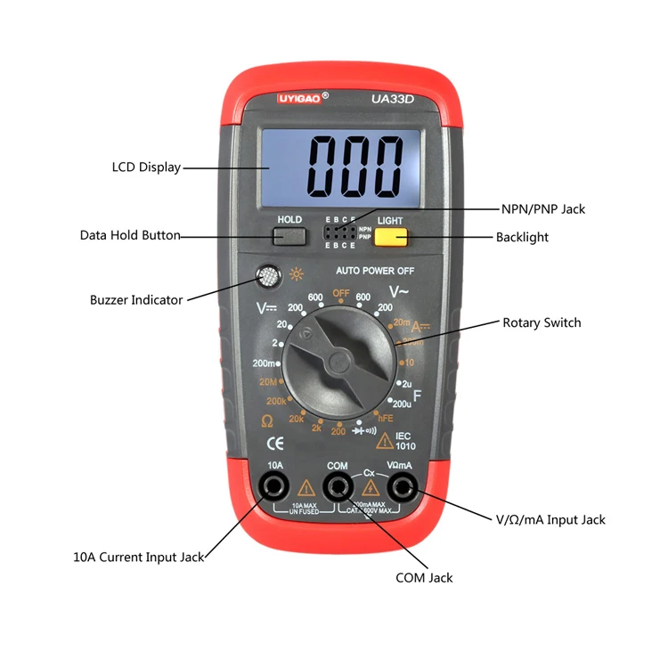 UA33D Digital Multimeter